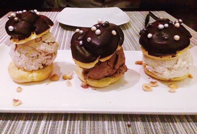 profiteroles at Stake Chophouse in Coronado // My SoCal'd Life, a lifestyle blog